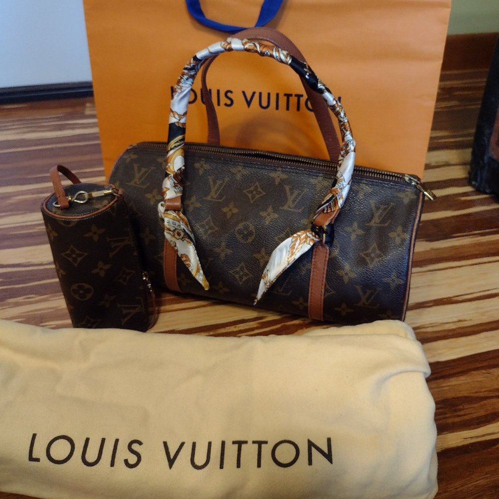***SOLD PLEASE DONT BUY***Vintage Louis Vuitton Papillon & Mini Bag!✨ - Picture 12 of 12
